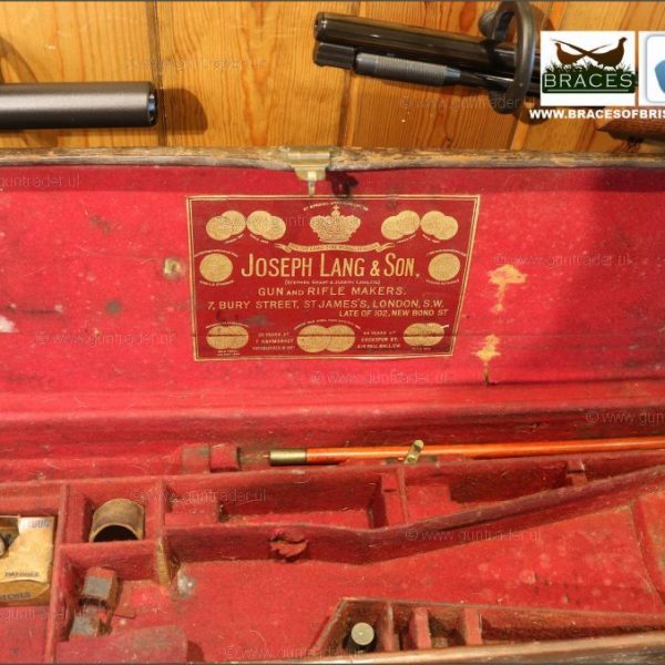 Joseph Lang & Sons Side by Side Hard Case only 12 gauge
