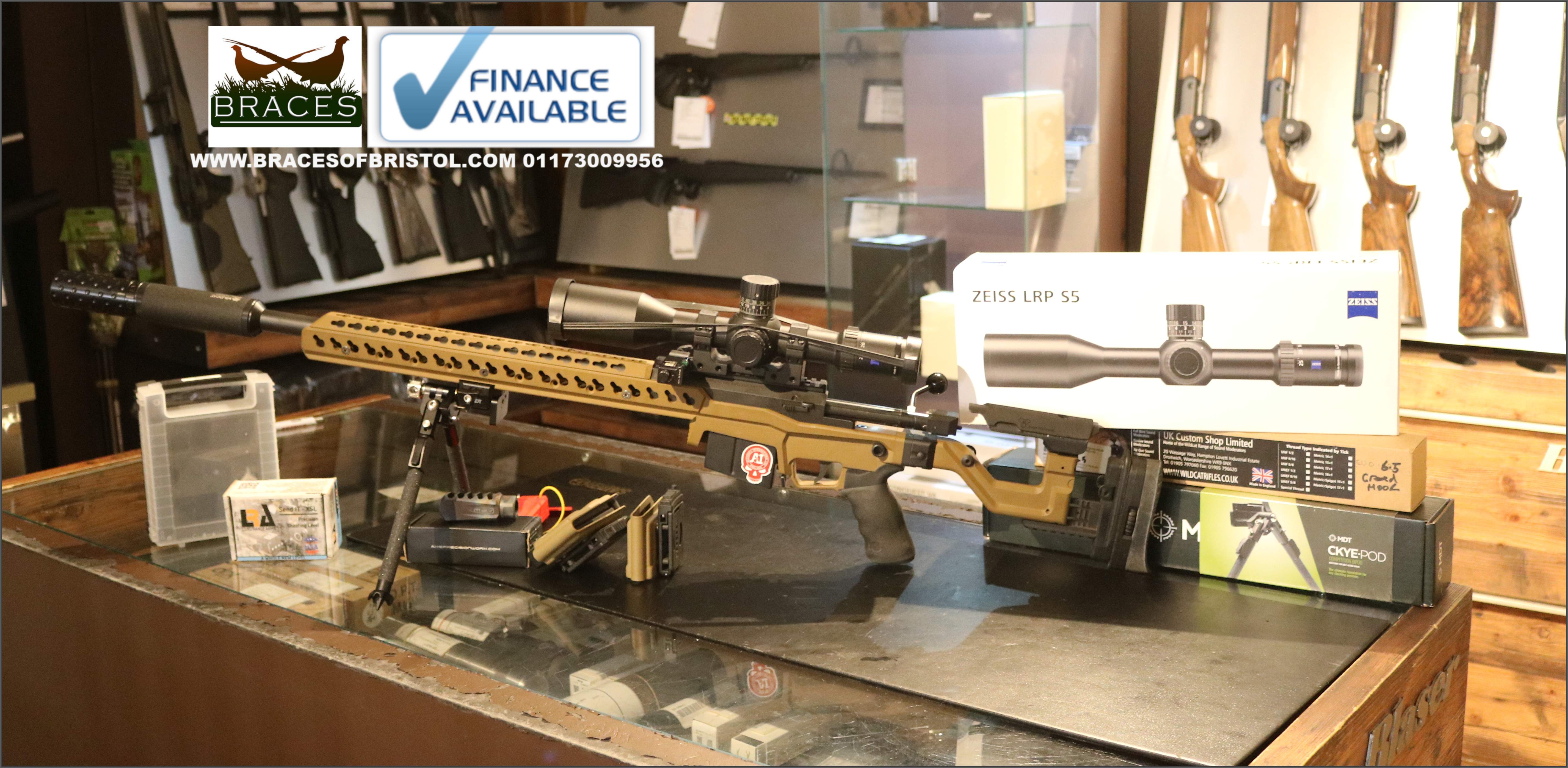 Accuracy International At-x Full Zeiss Lrp Mega Set Up 6.5 Creedmoor