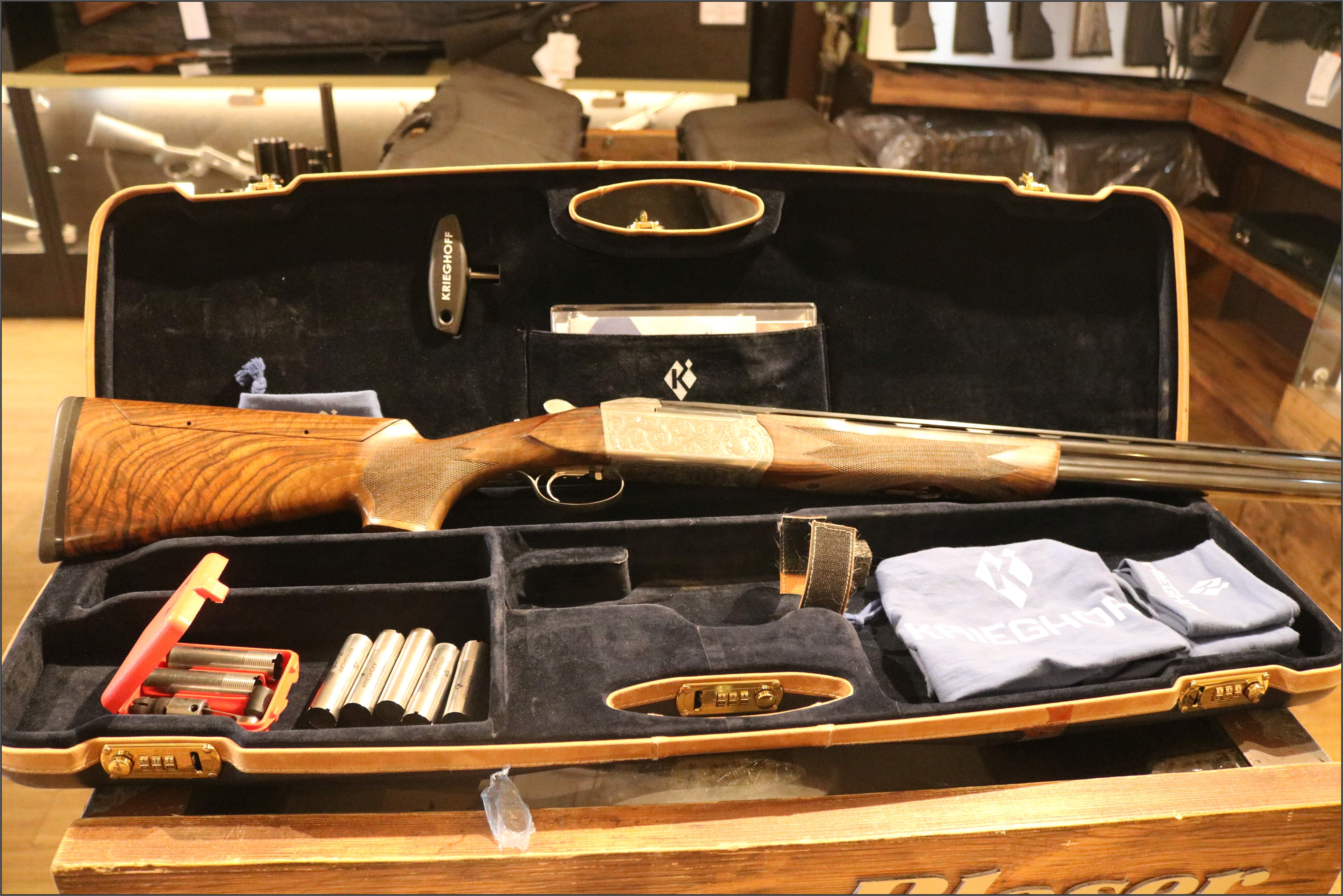 Krieghoff K80 Parcours X Sovereign Scroll Engraving 12 gauge