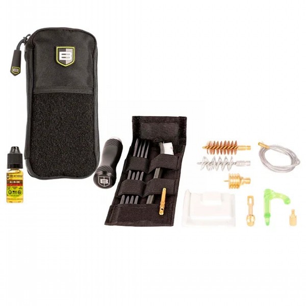 Breakthrough Badge Series - 12Ga Rod and Pull Through Cleaning Kit With Molle Pouch
