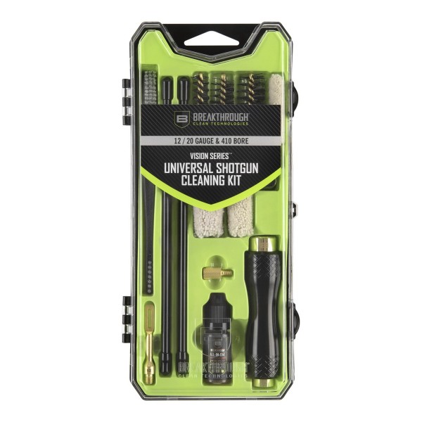 Breakthrough Vision Series Universal Shotgun Cleaning Kit - All in One
12ga / 20ga / .410ga