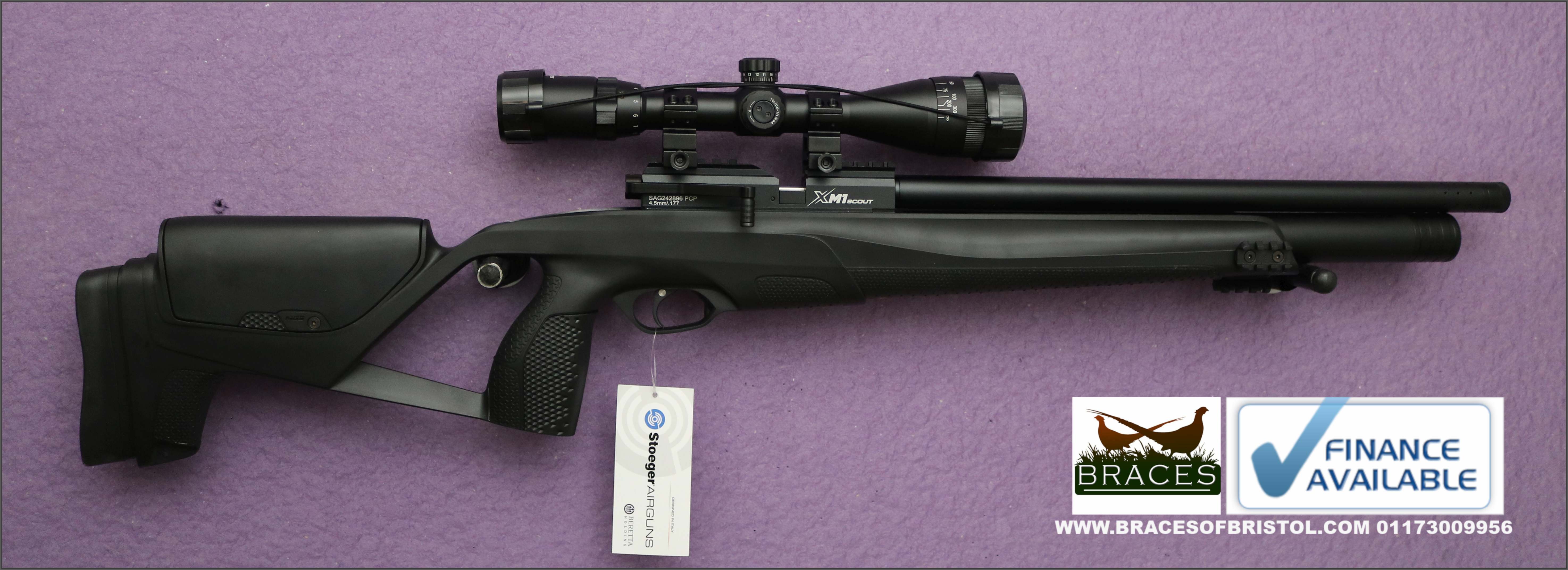 Stoeger Xm1 Scout Synthetic Combo .22