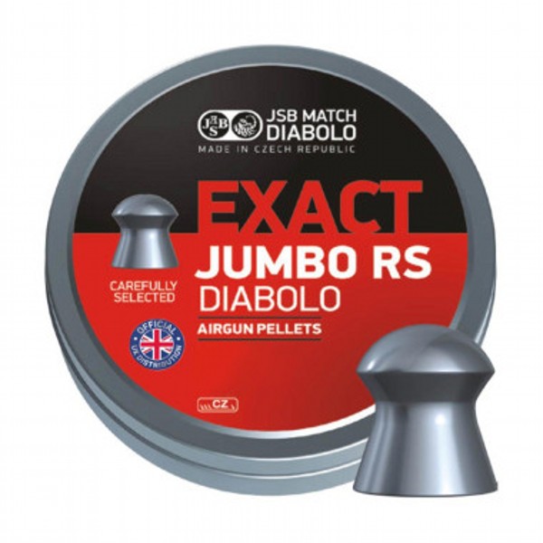 JSB EXACT JUMBO RS .22 5.52mm 13.4gr TIN OF 500