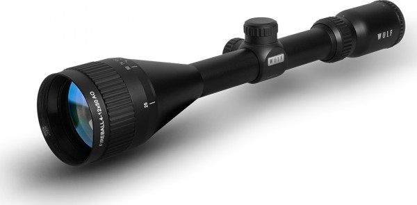WULF FIREBALL 4-12x50 AO SFP RIFLE SCOPE INCL. MOUNTS