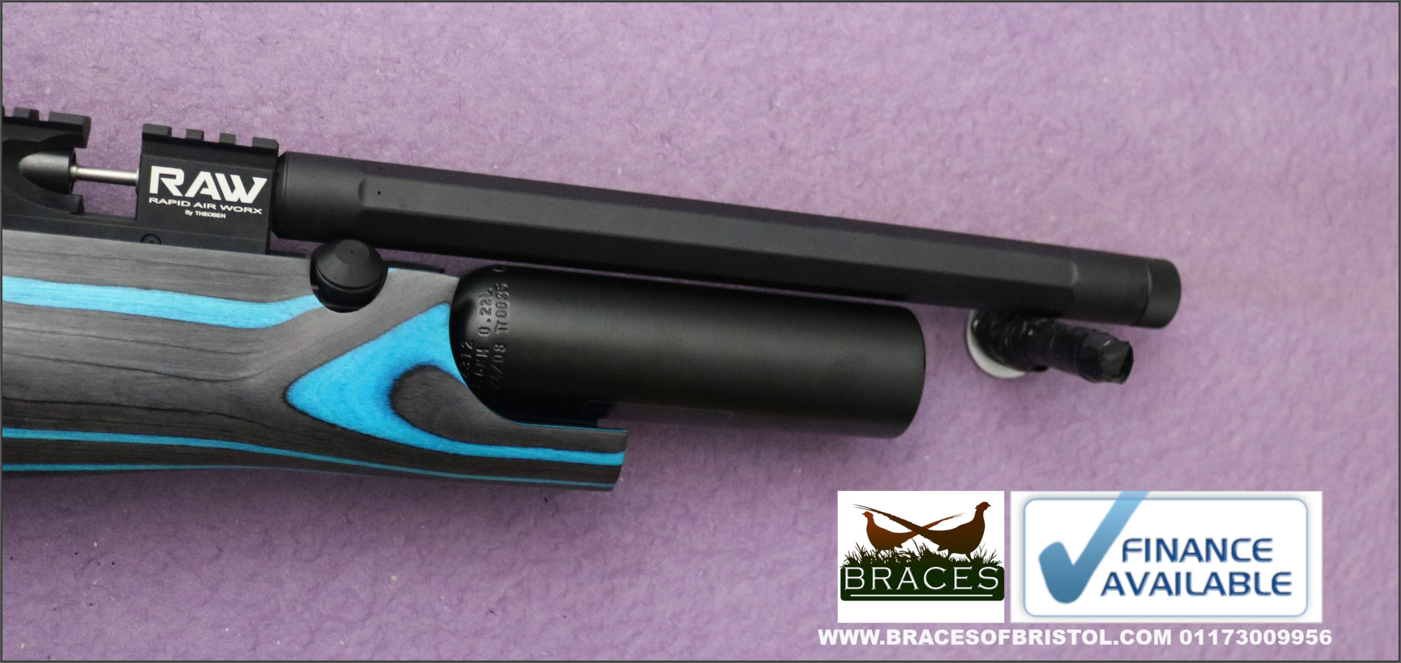 RAW Hm100 Micro Hunter Blue Laminate .177