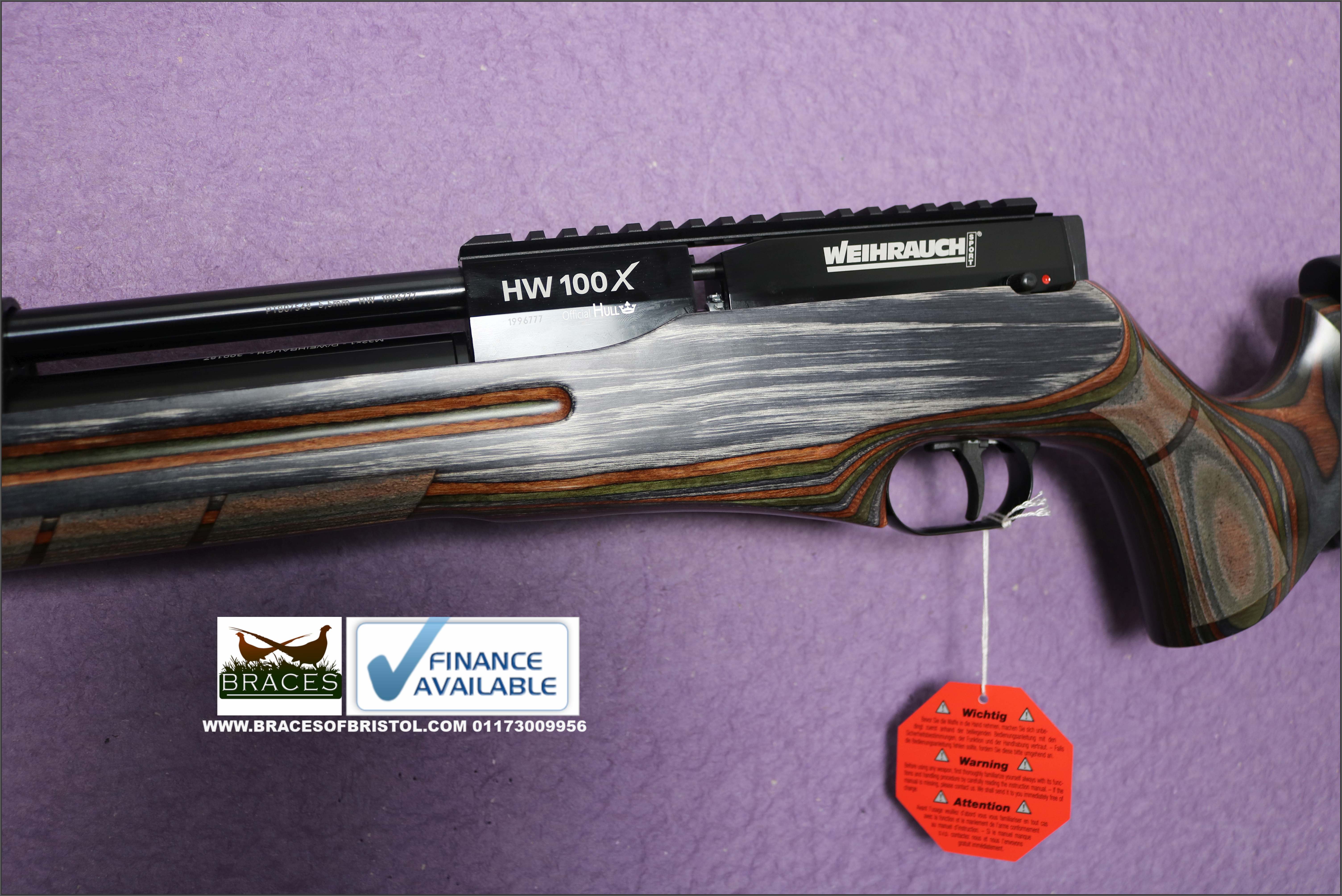 Weihrauch Hw100x-s Laminate Adjustable .177